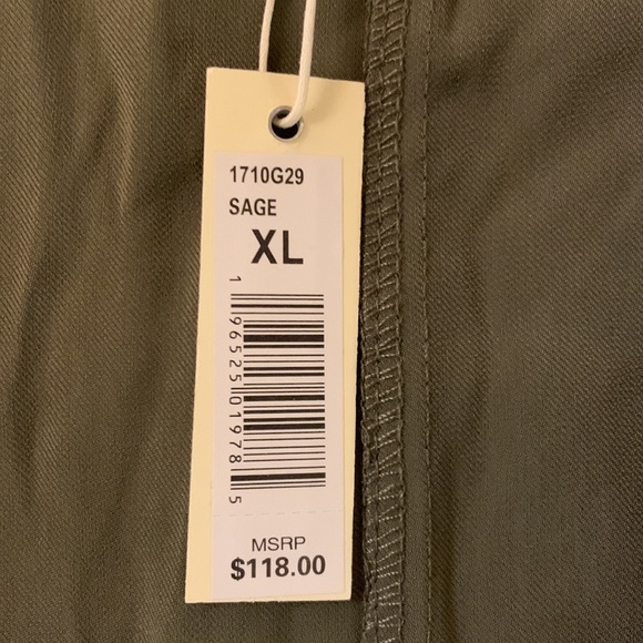 NWT’s “Max Studio” olive drab pants and jacket - Picture 9 of 11